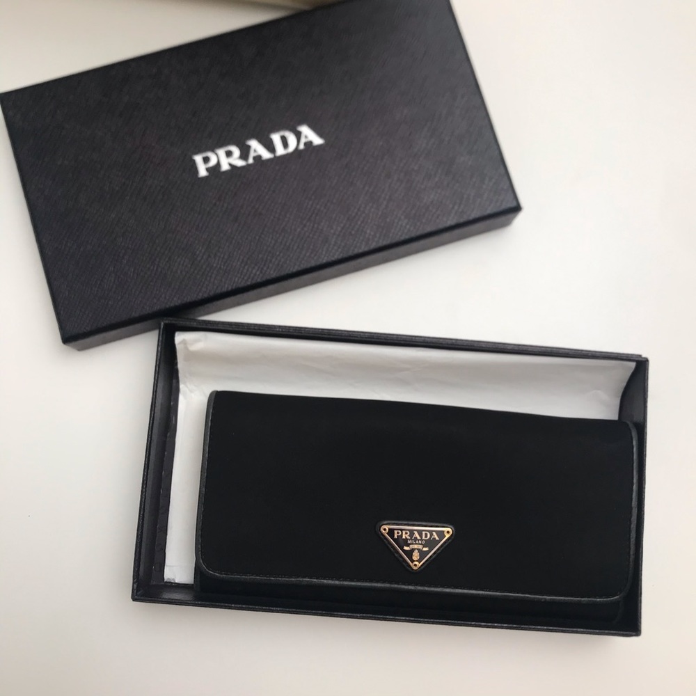 Prada Nylon Bifold Wallet